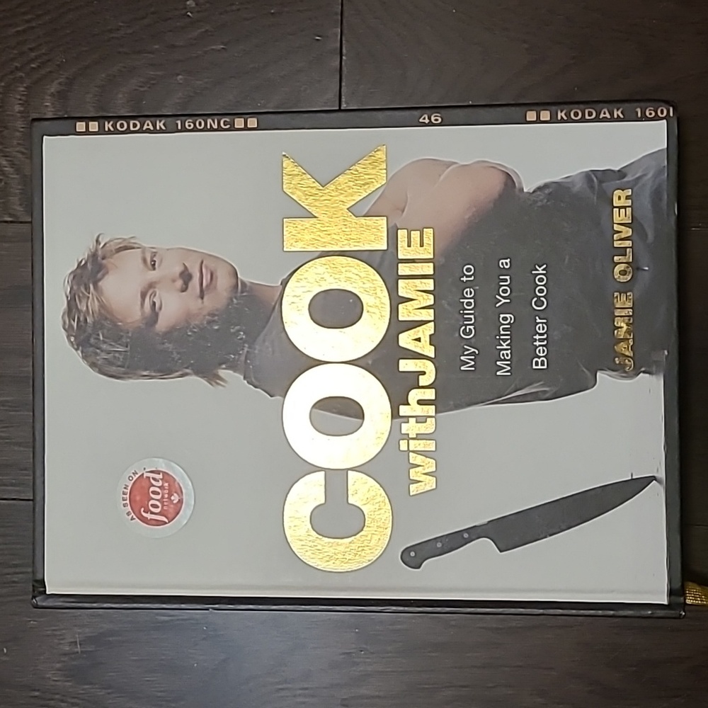 EUC Jamie Oliver Cook with Jamie book